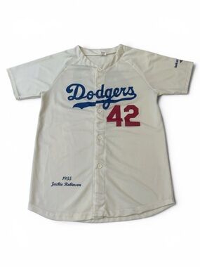 Official 2025 Jackie Robinson Day #42 LA Dodgers SGA Jersey Shirt XL New in Bag